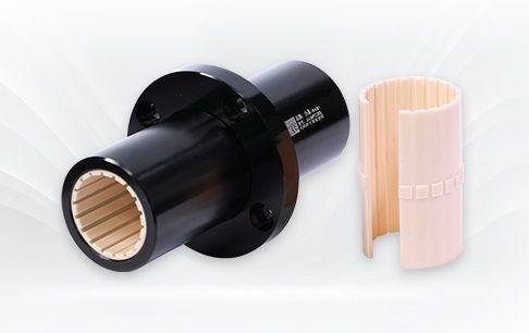 法兰直线轴承国标中间圆法兰 J-LMFM40L图片