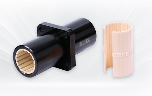 法兰直线轴承国标中间方法兰 J-LMKM20L图片